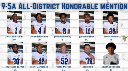2022 all district honorable mention