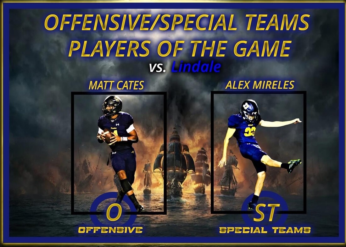 Offense Player of Week-Lindale